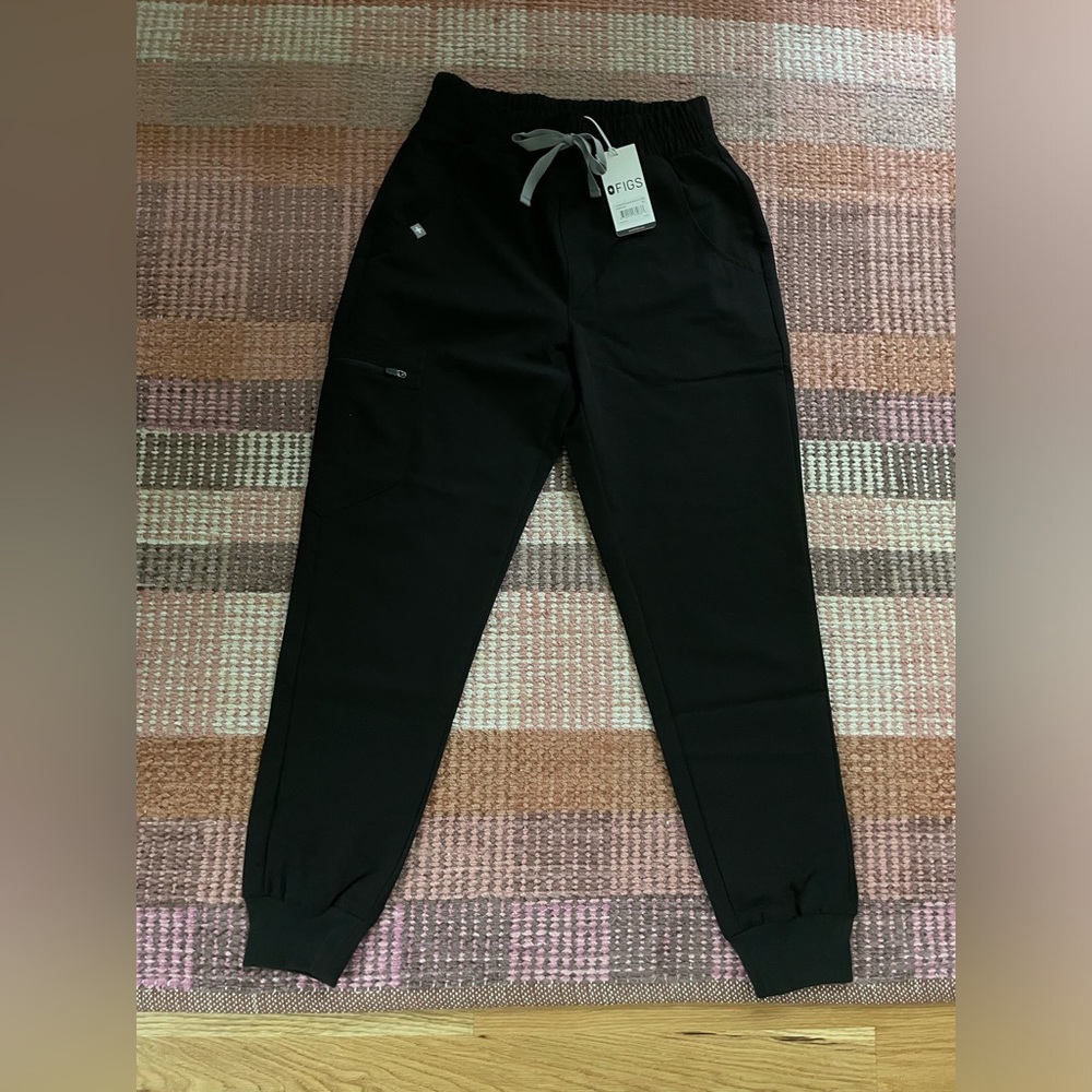 Women's Figs Zamora High Waisted Petite Jogger Scrub Pants NWT
